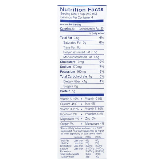 Almond Breeze Unsweetened Almond Milk, 12-Pack, 32 Fl Oz