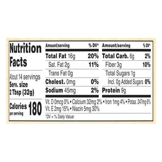 Santa Cruz Organic Crunchy Dark Roast PB, 12-Pack, 16 OZ