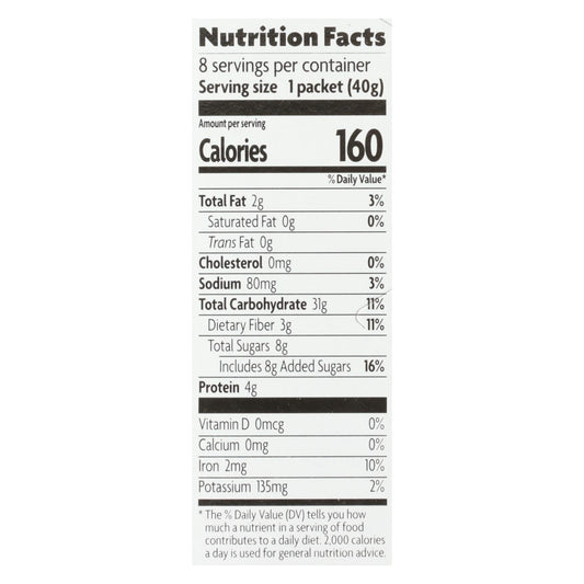 Nature's Path Organic Brown Sugar Maple Oatmeal, 6 Pack
