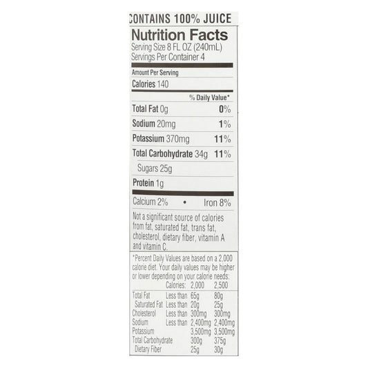 R.W. Knudsen Organic Just Tart Cherry Juice, 6 Pack, 32 fl oz