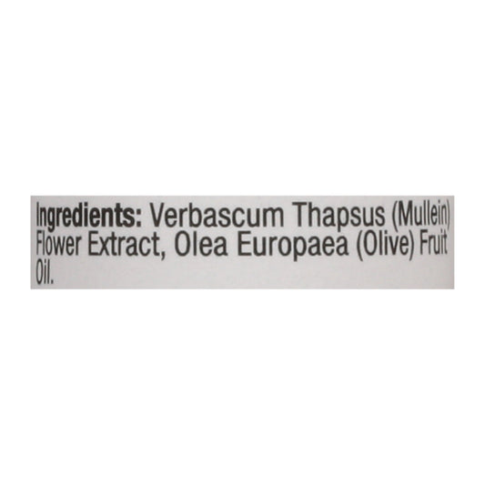 Mullein Flower Ear Oil, Alcohol-Free, 1 fl oz