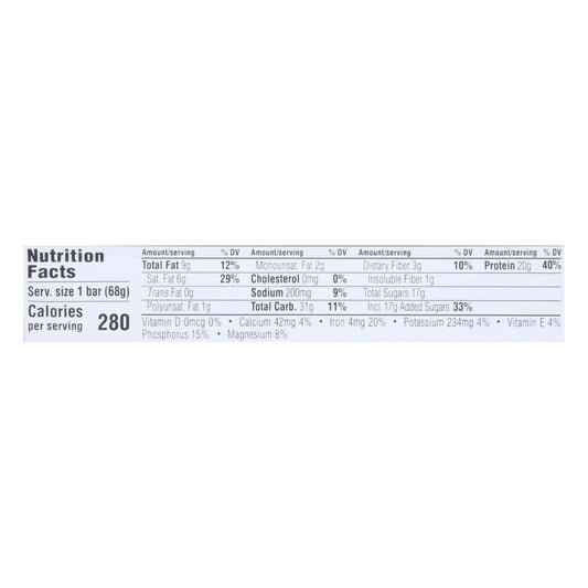 Clif Bar Builder Bar - Chocolate Mint - Case of 12 - 2.4 oz
