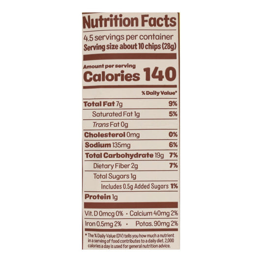 Cauliflower Nacho Tortilla Chips, 12-Pack, 4.5 oz Each