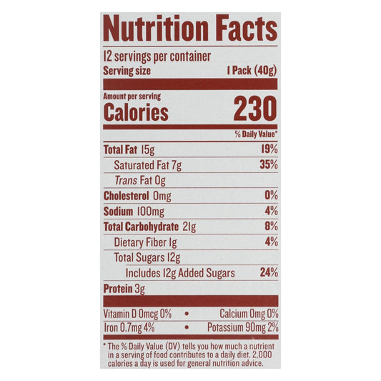 Justin's Dark Chocolate Cashew Butter Cups, 12-Pack