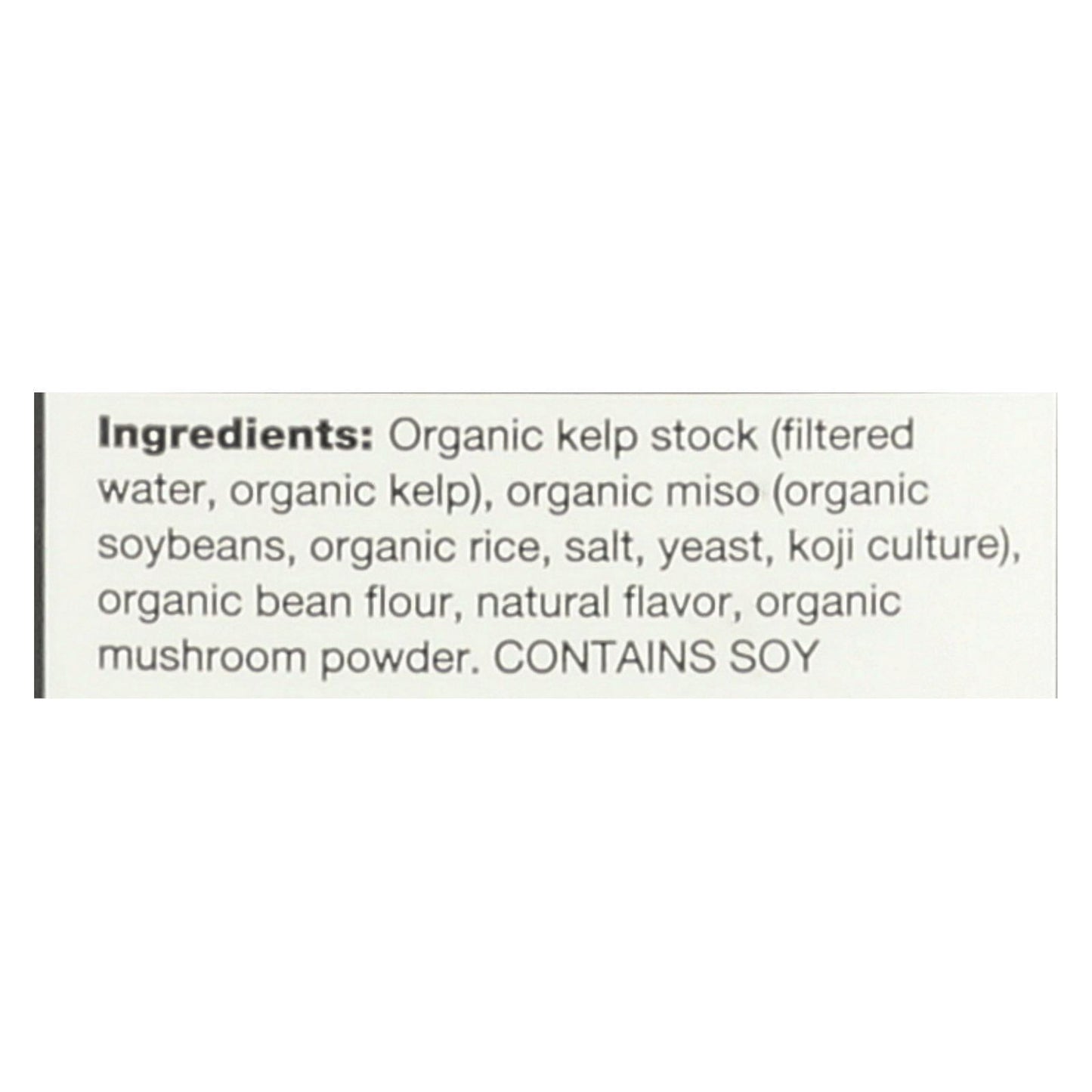 Ocean's Halo Broth Miso - Case Of 6 - 32 Fz