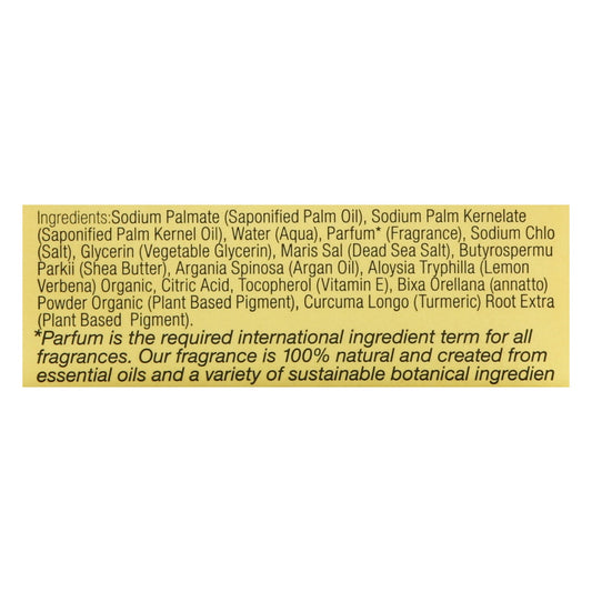 One With Nature Dead Sea Mineral Lemon Verbena Soap - 7 Oz