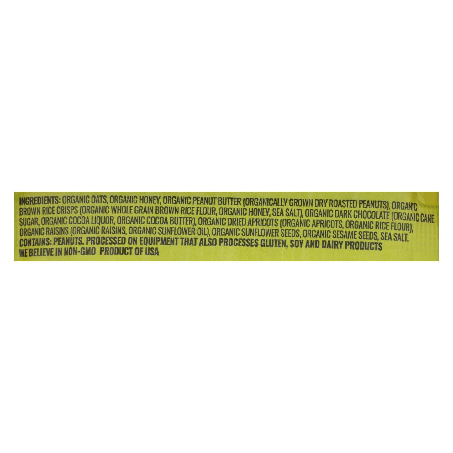 Kate's Real Food Peanut Butter Dark Chocolate Bars - 12pk