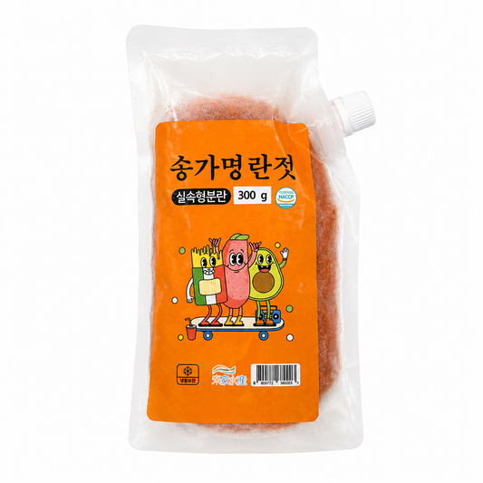 Tube-Type Premium Salted Pollock Roe (300g)