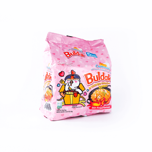 Samyang Buldak Spicy Ramen, Hot Chicken Ramen, 1 Bag with 5 Pack