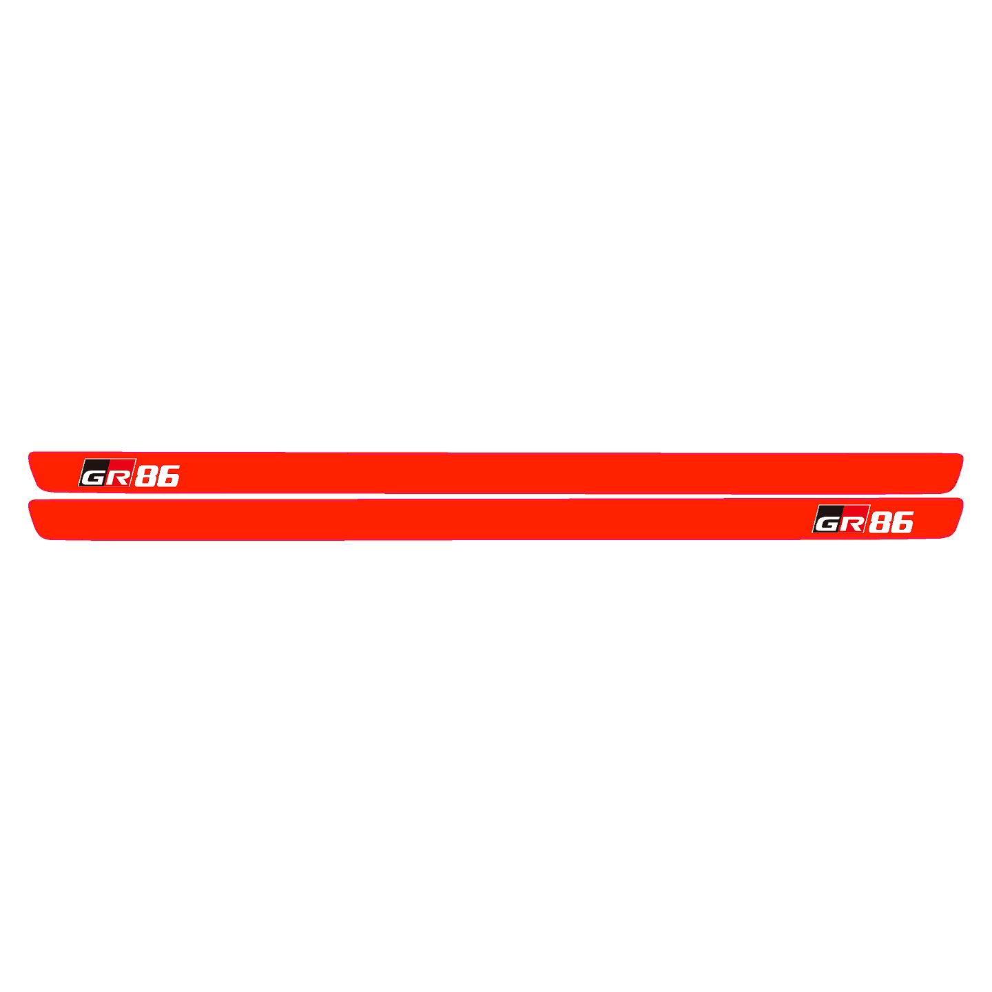 3D Carbon Door Sill Overlay Part 1 (Lower) - 2022+ BRZ / GR86