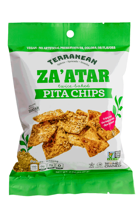 12 Pack of Pita Chips (2 oz.) - Choose your flavor