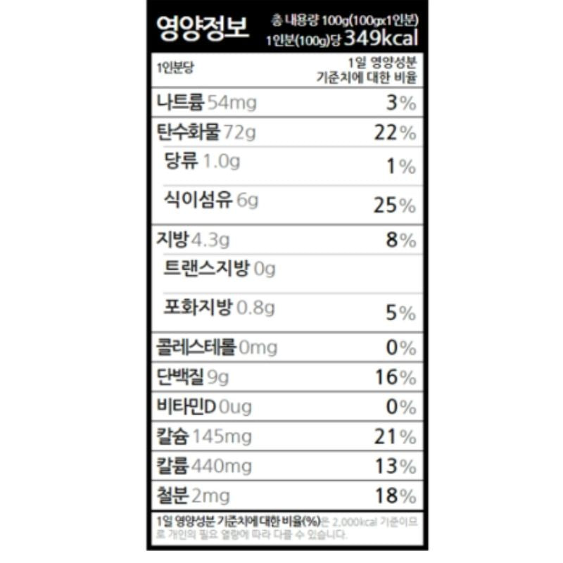 Pyeongchang Gondre Green Noodles (300g)