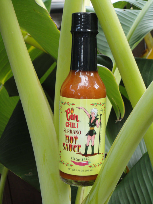 ANTHONY'S PACK...CIN CHILI'S FIRST 5 HOT SAUCES.