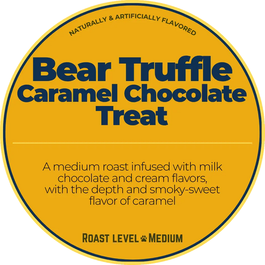 Bear Truffle Caramel Chocolate Treat
