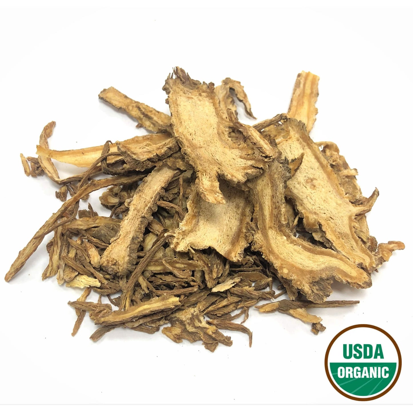 Dong Quai Root - Angelicae sinensis Radix - Dang Gui (Quan Gui Pian) - Whole root sliced - Organic Grade