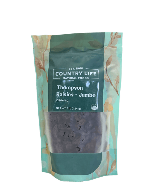 Raisins, Thompson Organic Jumbo
