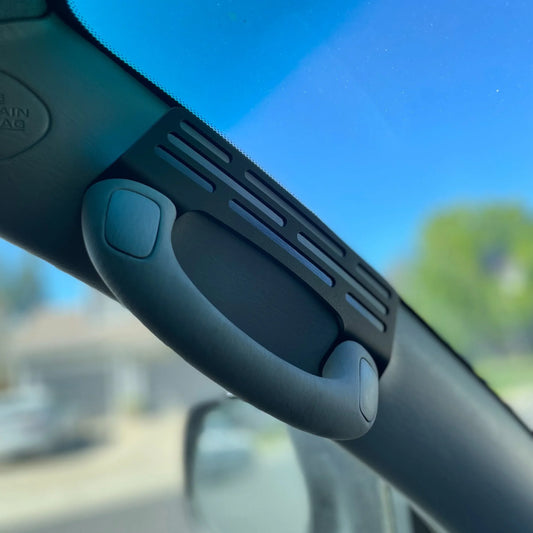 2003-2009 Toyota 4Runner (4th Gen) A-Pillar Grab Handle Accessory Mount For Phones Ham Radios Switch’s Winch Controller Overlanding