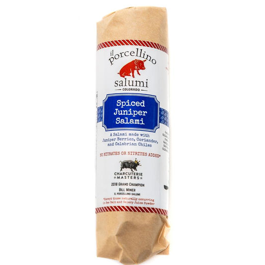 Spiced Juniper Salami
