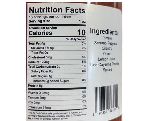 Spicy Salsa 16 oz