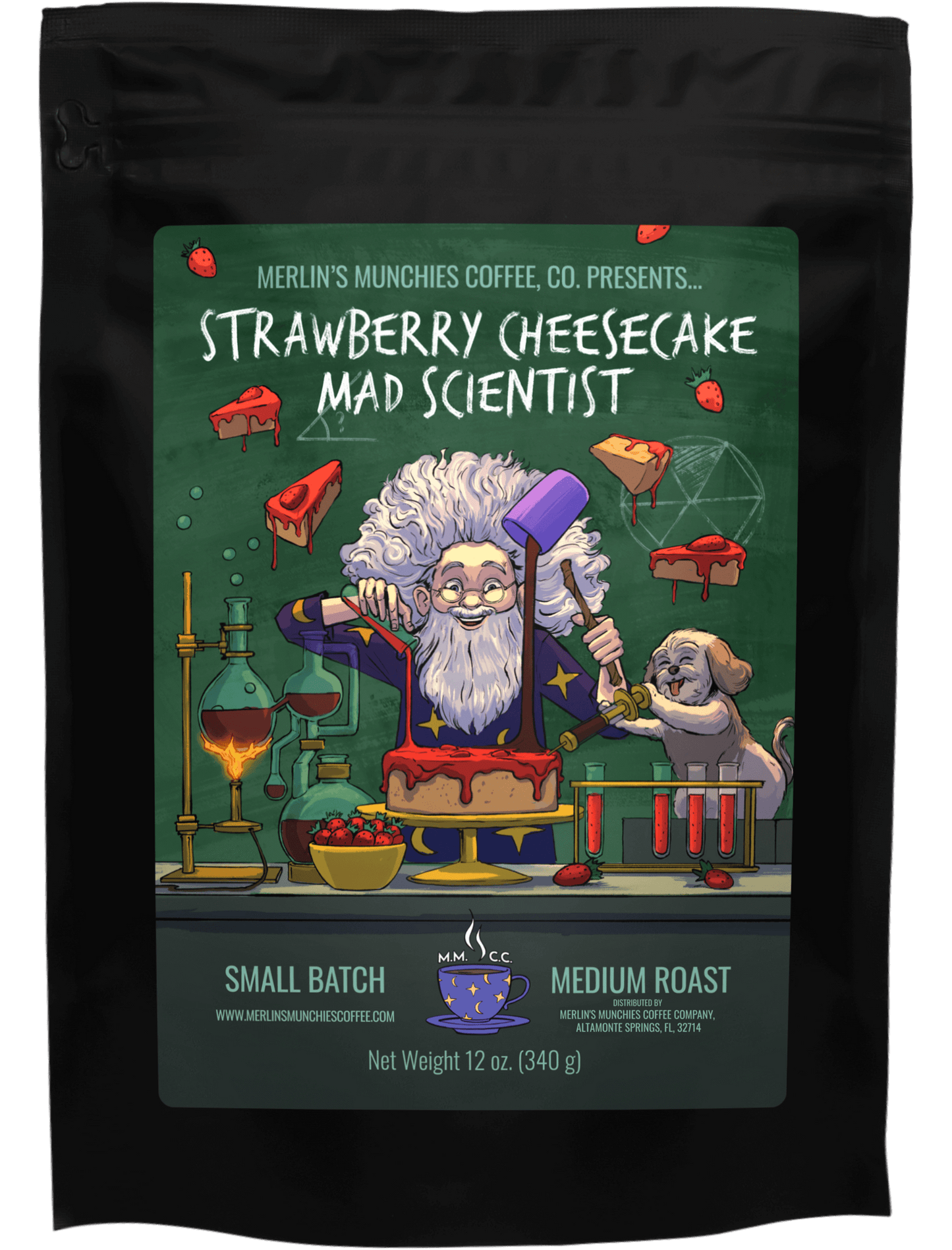 Strawberry Cheesecake Mad Scientist 12oz