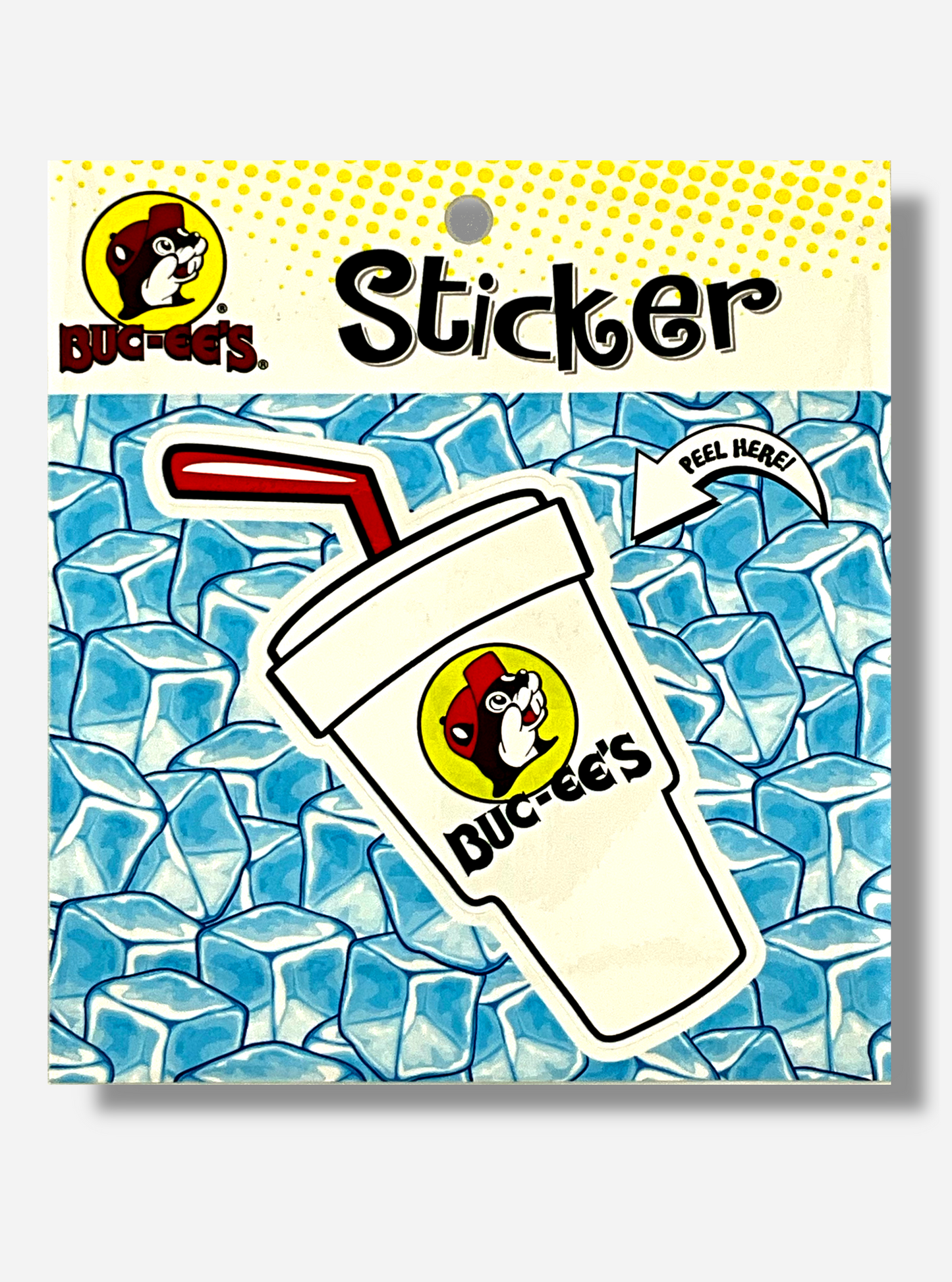 Buc-ee's Drink Cup Sticker