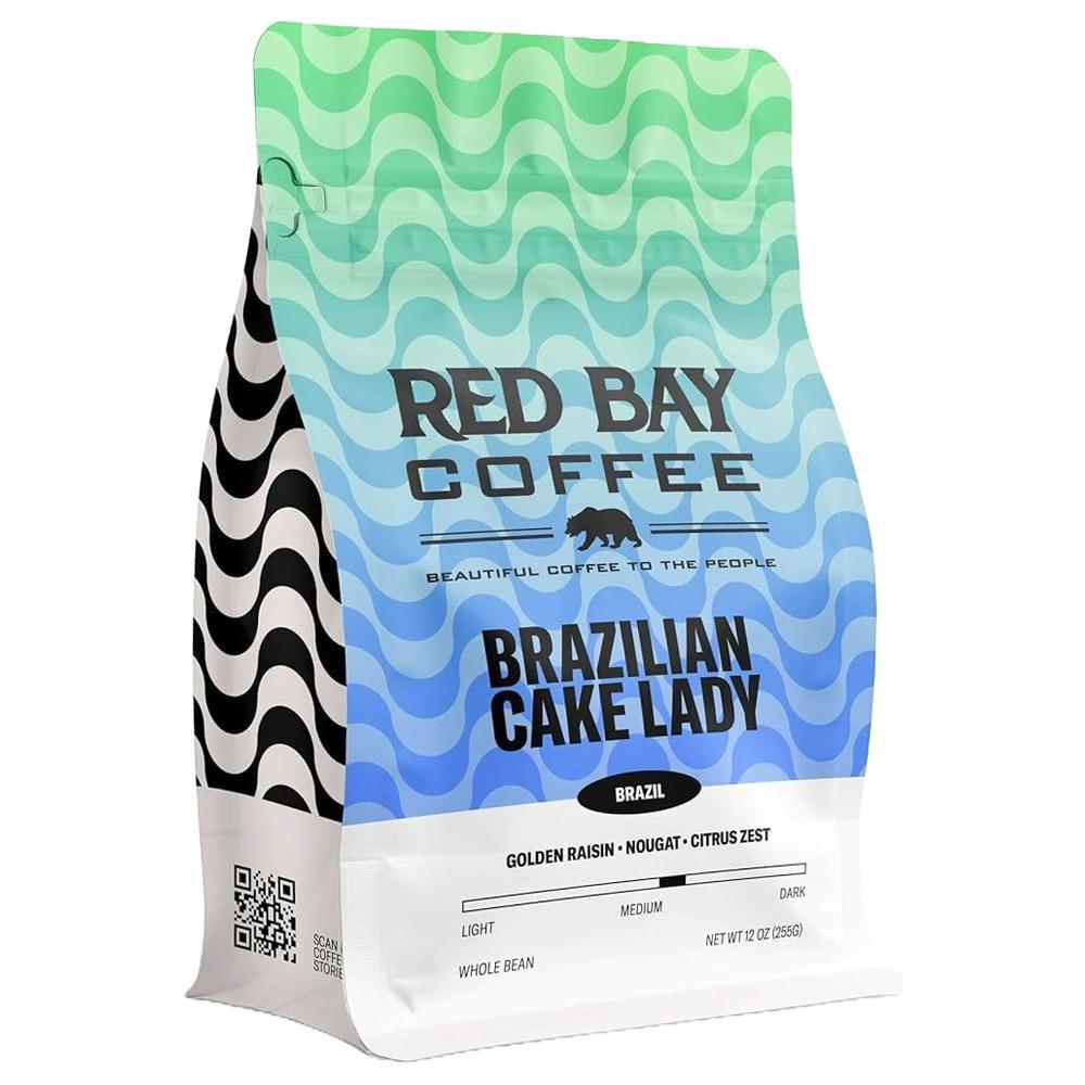 Red Bay Coffee - 'Brazilian Cake Lady' Coffee Beans (10OZ)