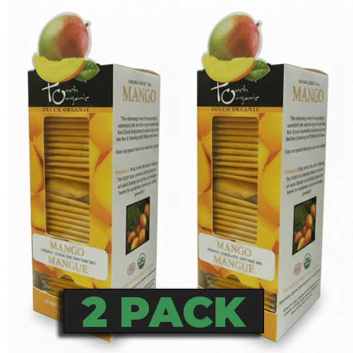 Touch Organic MANGO GREEN TEA 40 bags - 2 PACK