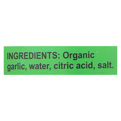 Organic Chopped Garlic, 4.5 Oz, Case of 12 - Emperor's Kitchen