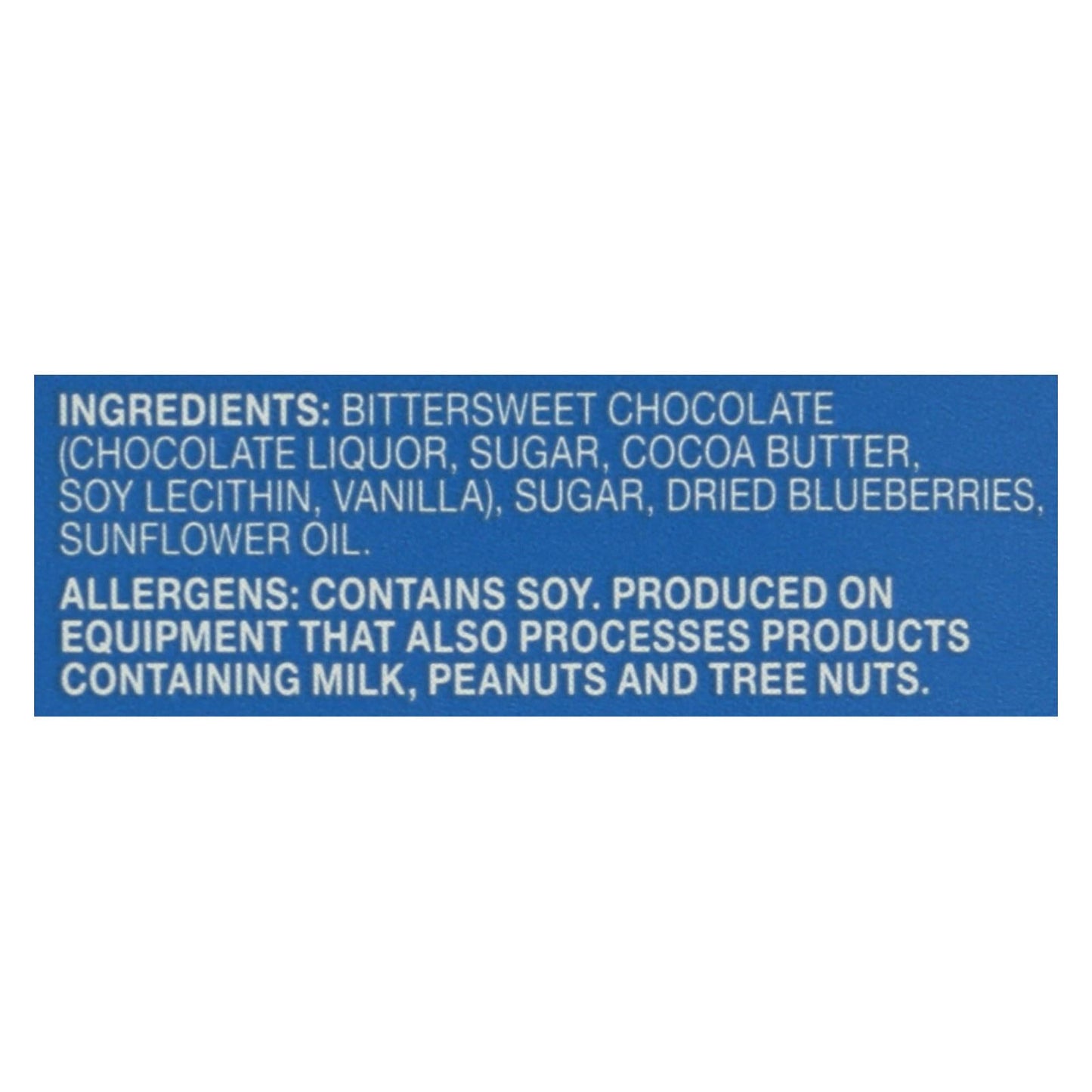 Endangered Species 72% Dark Chocolate Blueberry Bars, 12-Pack