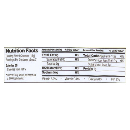Edward & Sons Unsalted Brown Rice Snaps - 12 Pack