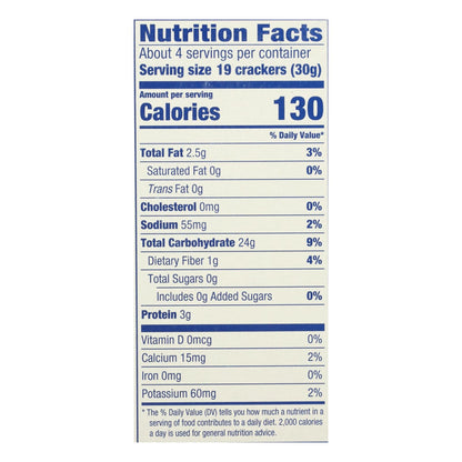 Blue Diamond - Nut Thins - Sea Salt - Case Of 12 - 4.25 Oz.