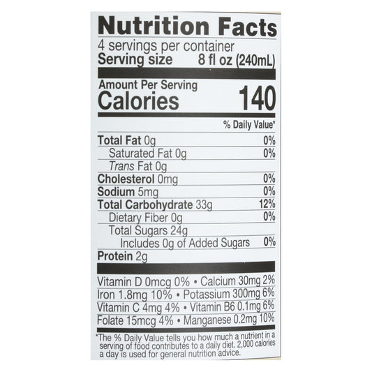 Lakewood Organic Tart Cherry Juice, 32 fl oz, 6-Pack