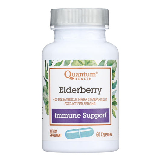 Quantum Elderberry Immune Extract - 400 Mg, 60 Caps