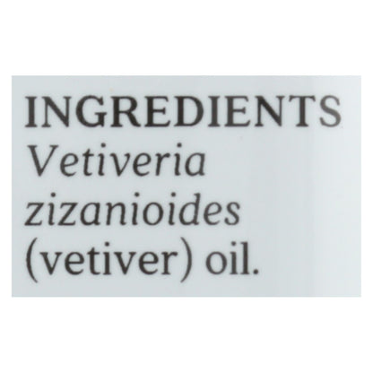 Aura Cacia - Pure Essential Oil Vetiver - 0.5 Fl Oz