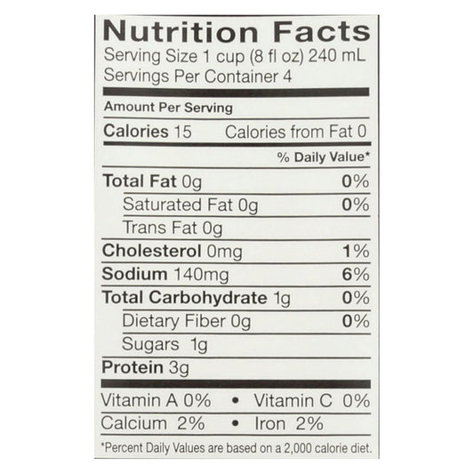Pacific Foods Low Sodium Beef Broth, 12 Pack, 32 Fl Oz