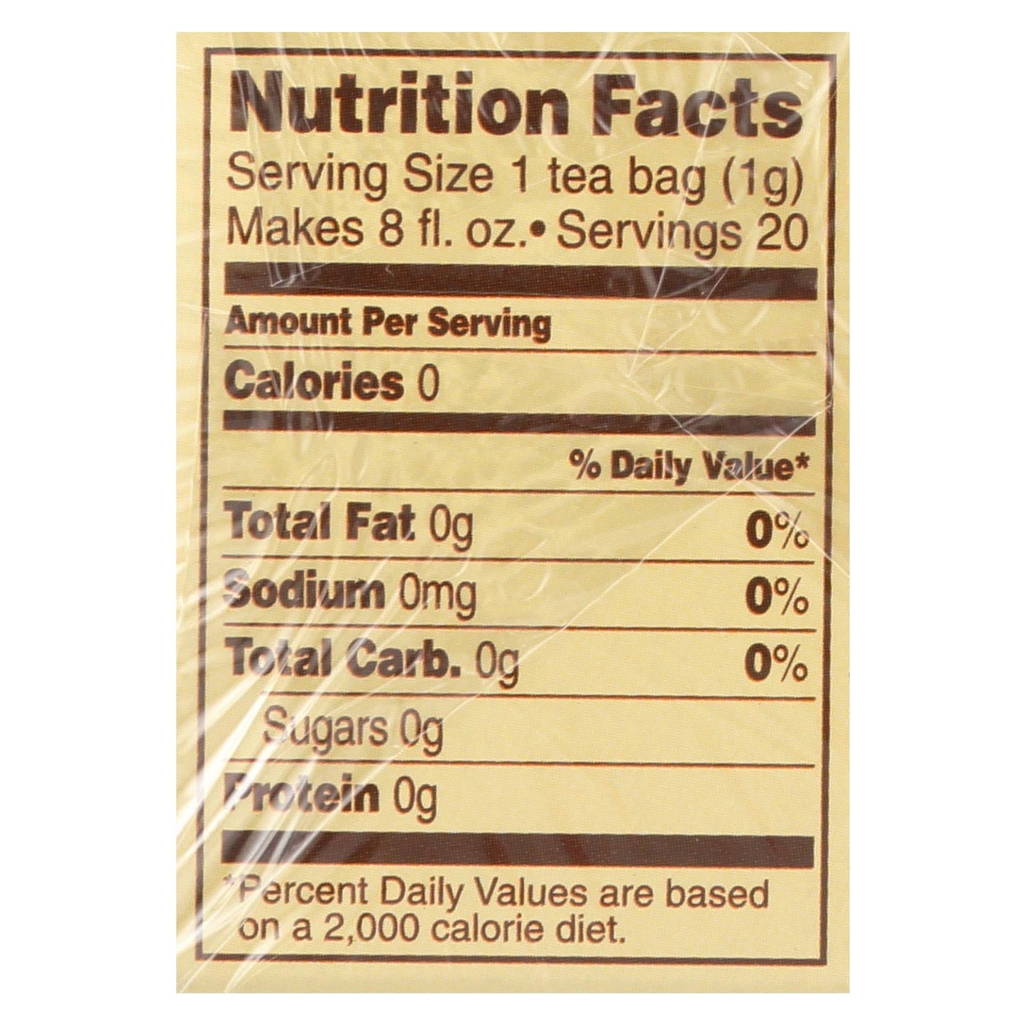 Sleepytime Herbal Tea, Caffeine-Free, 20 Bags, Case of 6