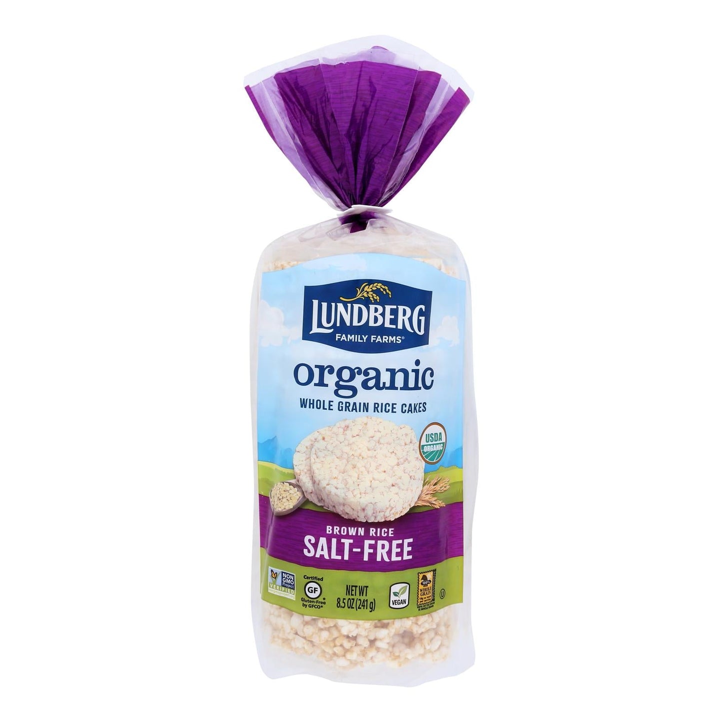 Lundberg Brown Rice Cakes - 6 Pack, 8.5 Oz Each