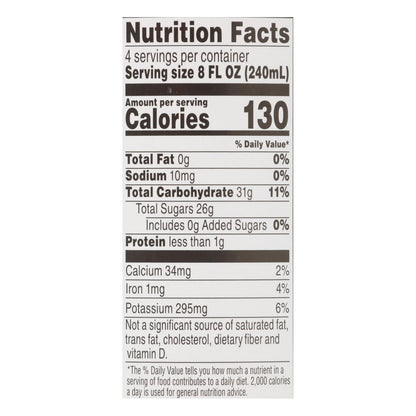 R.W. Knudsen Organic Pineapple Juice, 32 fl oz, Pack of 6