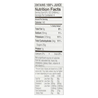 R.W. Knudsen Organic Just Tart Cherry Juice, 6 Pack, 32 fl oz