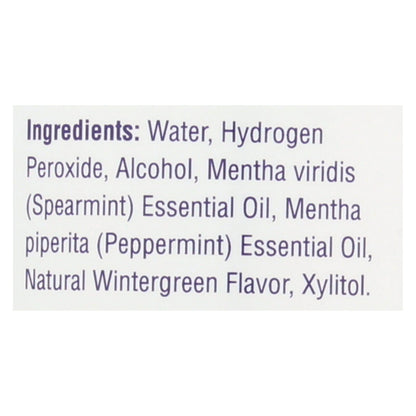 Heritage Wintermint Hydrogen Peroxide Mouthwash - 16 oz