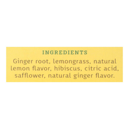 Stash Tea - Herbal - Lemon Ginger - 20 Bags - Case Of 6