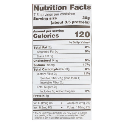 Sprouted Grain Pretzels - 12 Pack (8 oz Each)