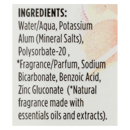 Crystal Pomegranate Mineral Deodorant Spray - 4 Fl Oz