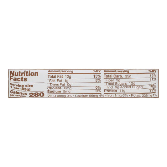 Gomacro Organic Macrobar - Banana And Almond Butter - 2.3 Oz Bars - Case Of 12