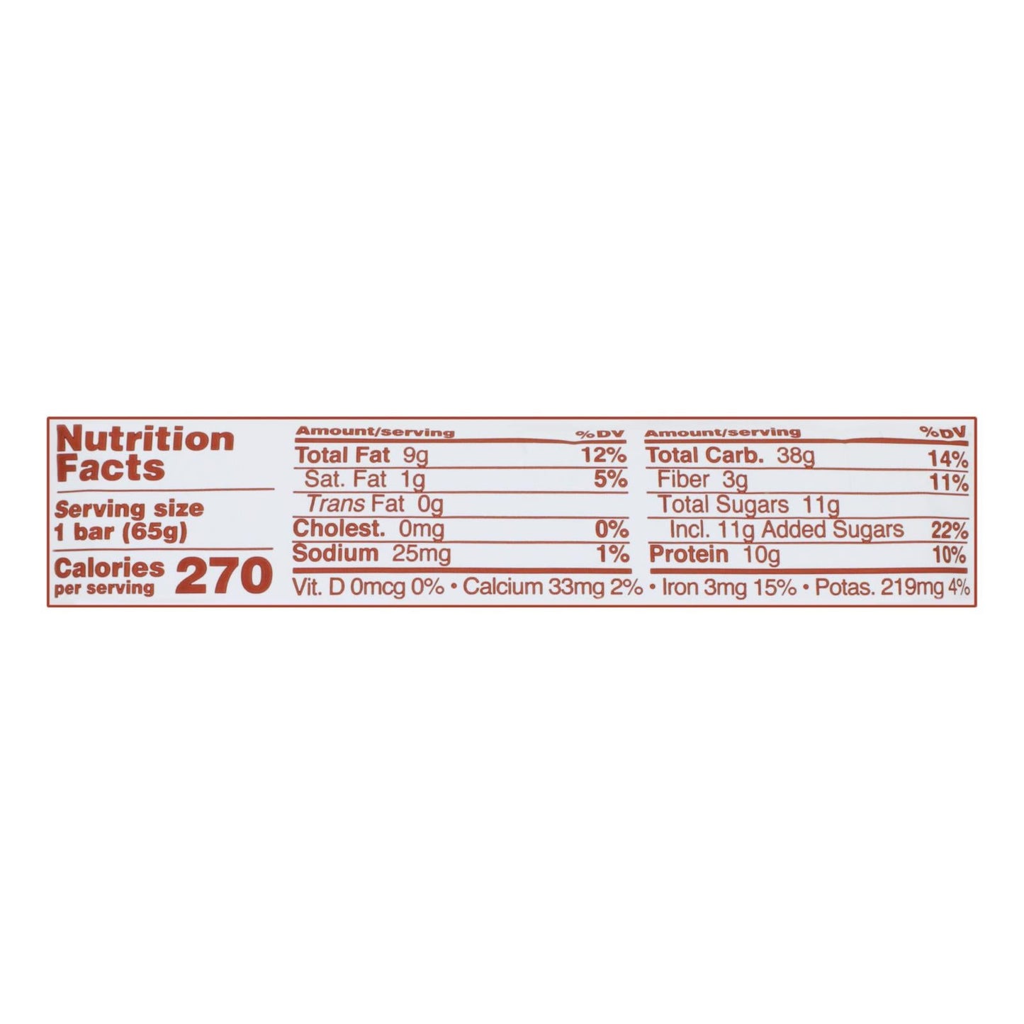 GoMacro Organic Macrobar - Sunflower Butter and Chocolate - 2.3 oz Bars - Case of 12