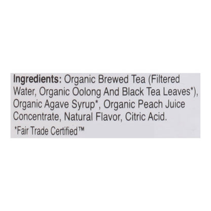Just Ice Tea - Tea Og2 Peach Oolong - CS of 12-16 FZ