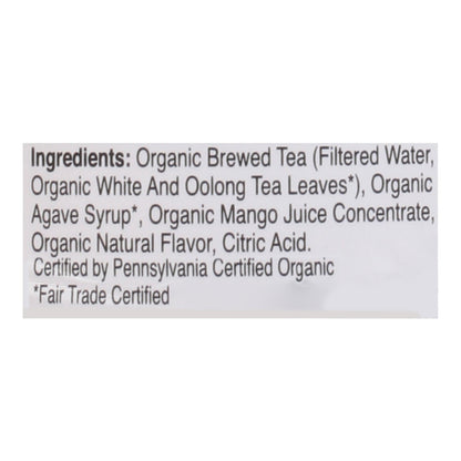 Just Ice Tea - Tea Og2 White Mango - CS of 12-16 FZ