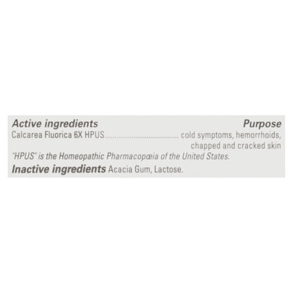 Hyland's - Calc Flour 6x Cell Salt - 1 Each-100 Tab