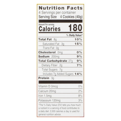 Nairn's Gluten-Free Ginger Oat Cookies, 6 Pack