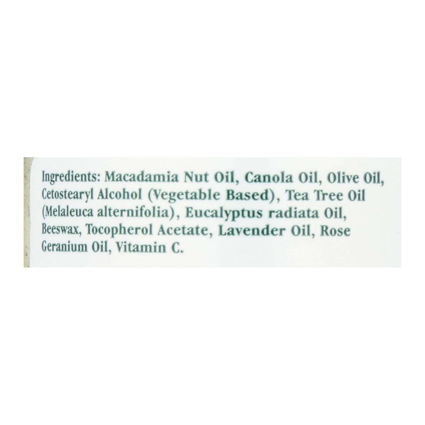 Tea Tree Antiseptic Ointment with Eucalyptus & Lavender 2oz